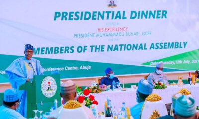 President buhari and the senators Agnesisika blog
