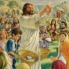 Jesus feeds the people. God Agnesisika blog