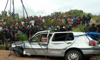 David Umahi reports accident of police officer and APC youth leader Agnesisika blog