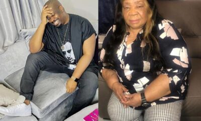 Don Jazzy and his Mother Agnesisika blog