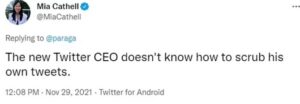 New Twitter CEO Called Out As His Inflammatory 2010 Tweet Resurfaces Agnesisika blog