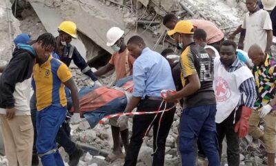 Ikoyi building: Death toll hits 44, responders near ground zero