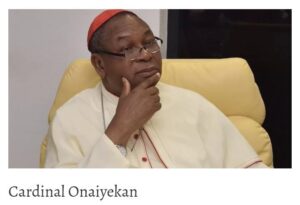  Cardinal John Onaiyakan Agnesisika blog