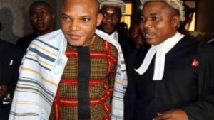 N52 Million Naira Awarded To Nnamdi Kanu's Lawyer Against Police, Army Agnesisika blog