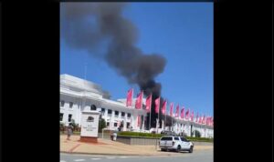 Australia's Former Parliament Building Damaged By Protest Fire Agnesisika blog