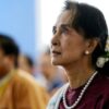 Aung San Suu Kyi handed four-year jail term in military ‘courtroom circus’