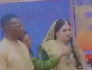 Indian Lady Says “I Can't”, Then Leaves Wedding Just As She And Her Nigerian Fiancee Exchange Vows.(Video)