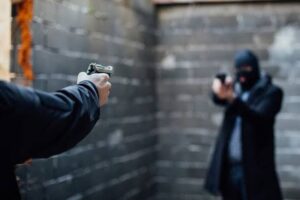 Armed Robbers Begin Killing Themselves In The Middle Of An Operation