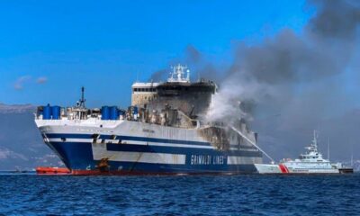 One Passenger Found Alive On Greece-Italy Ferry After The Blaze