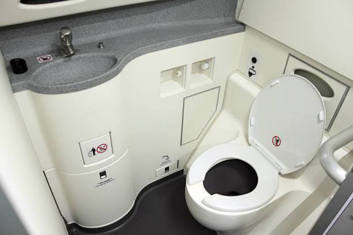 Have You Ever Wondered What Happens When You Flush The Toilet On A Plane?