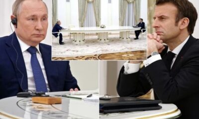 Putin and Macron Agnesisikablog