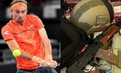 *“We Traded A Racket And Strings For A Gun And Bullets,” Famous Ukrainian Tennis Player Says.