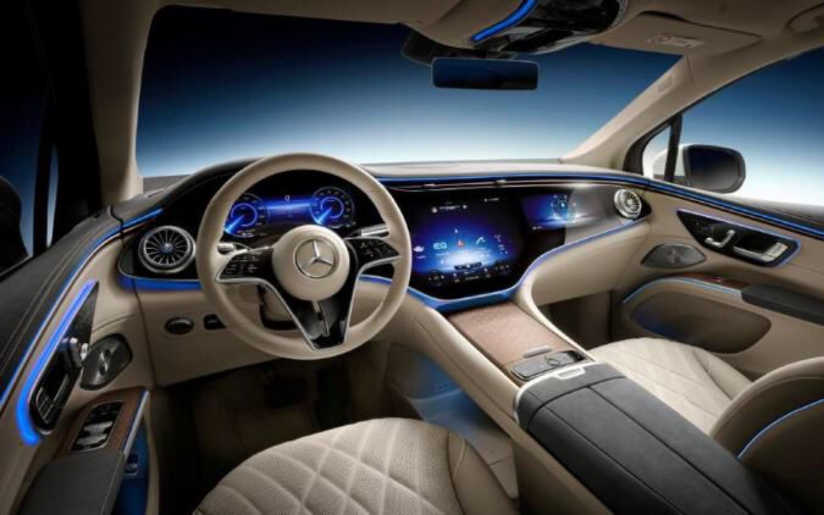 OMG! Check- Out The Interior Of Mercedes-Benz 2023 EQS SUV