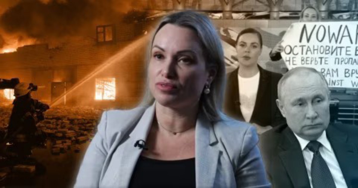 It’s Putin’s War, Not Russian’s’ Says; Russian Journalist Who Staged TV Protest
