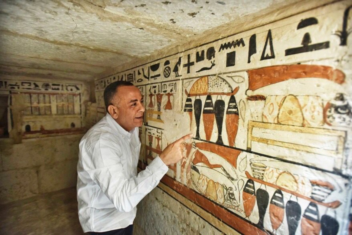 Five Ancient Tombs Decorated With Unique Paintings Discovered In Egypt