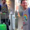 Lionel Messi Shows Up In £7,000 Worth Of Clothes & Baggage For World Cup Qualifying Match