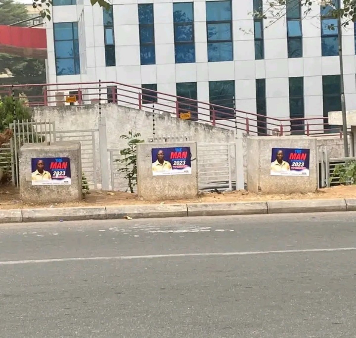 Oshiomhole, Emefiele's 2023 Presidential Campaign Posters Surface In Abuja