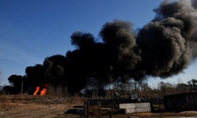 Russia Destroys Ukraine Fuel Storage Site Outside Kyiv