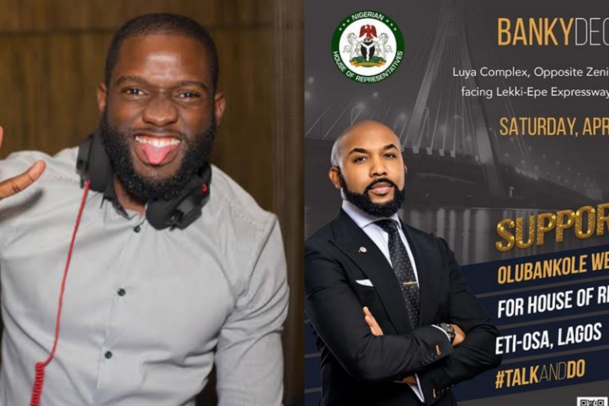 “From Pastor To Politician,” DJ Obi Fires At Banky W For Declaring Political Ambition
