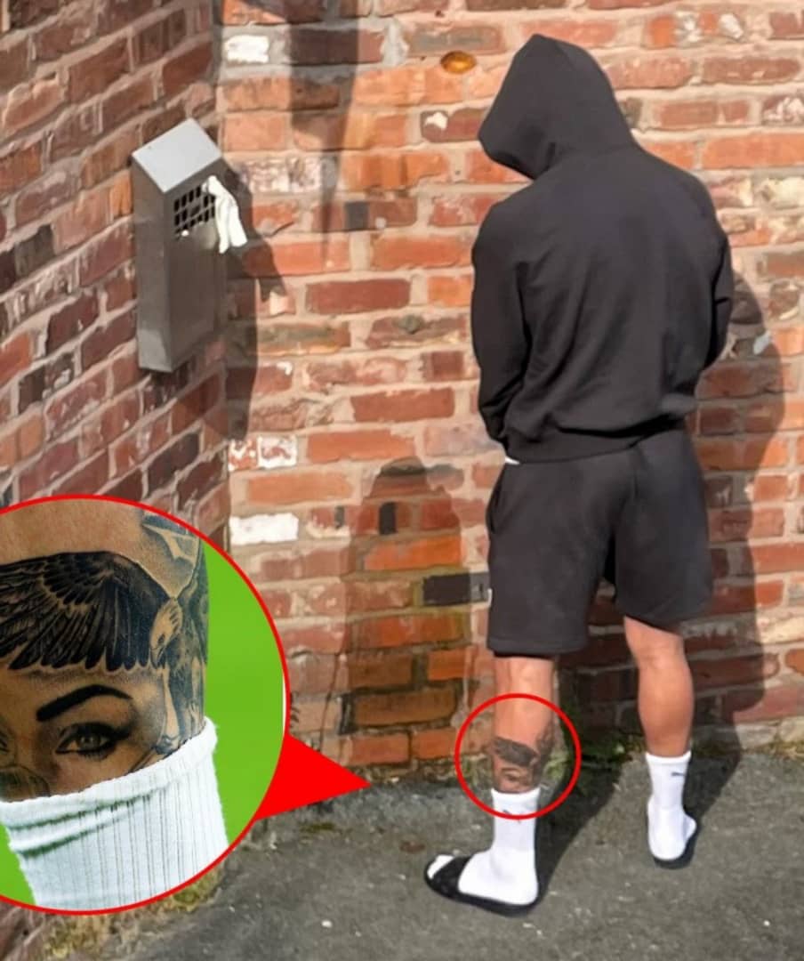Manchester City's Kyle Walker Caught Urinating On A Hotel Wall (Photos)