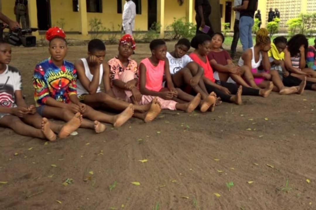 Police Rescues Underaged Girls Used As S*x Slaves (Photos)