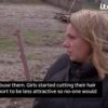 Young Ukrainian Girls Cut Their Hair For Fear Of Being Raped By Russians