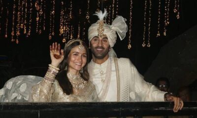 Bollywood Mega-stars Alia Bhatt And Ranbir Kapoor Wed In An Intimate Mumbai Ceremony