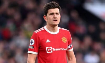 Manchester United Defender, Harry Maguire Receives Bomb Threat
