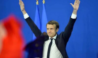 President Emmanuel Macron Of France Wins A Second Term