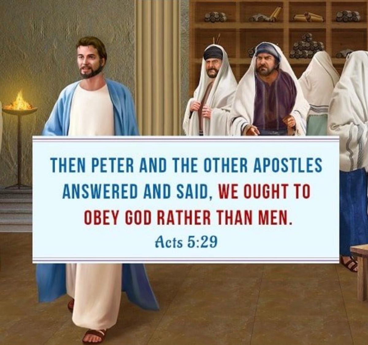 We must Obey God Rather Than Men
