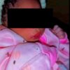 Train attack terrorists release picture of baby born in captivity