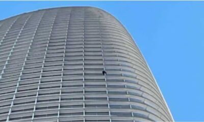 Spiderman Activist Climbs 60-Story Salesforce Tower