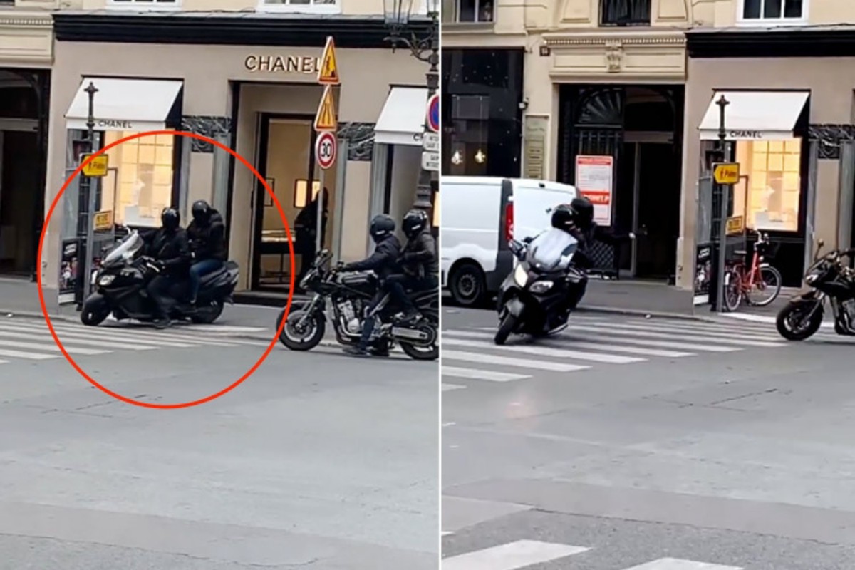 Armed Robbers With Assault Rifles Rob Chanel In Famous Paris Square