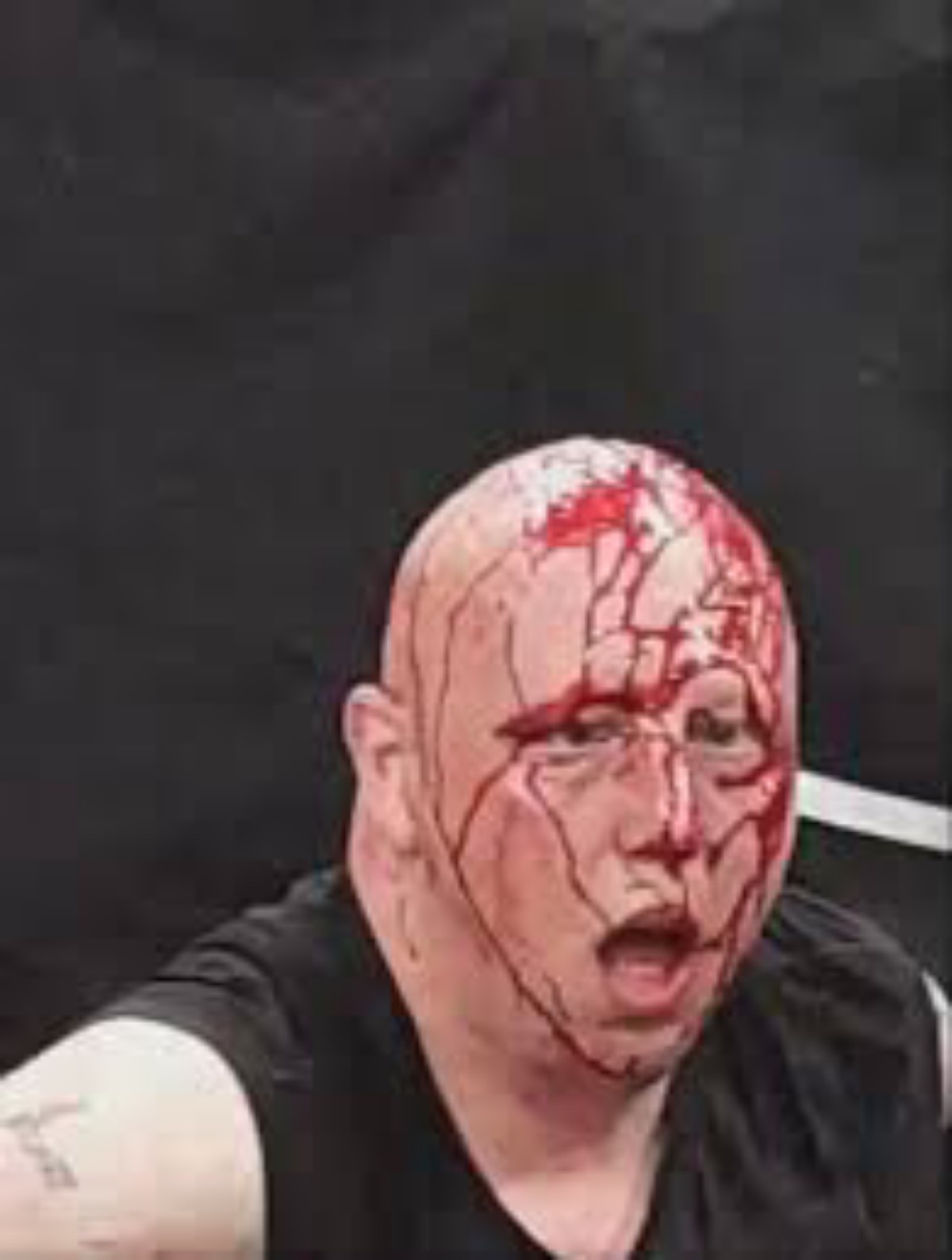Family Wrestling Event Turned Into A Bloody Death Match (Graphic Pics)