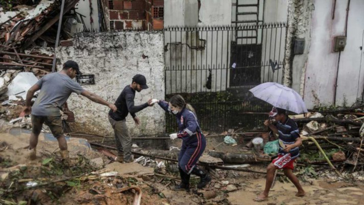 At least 44 dead, 56 missing in Brazil downpours