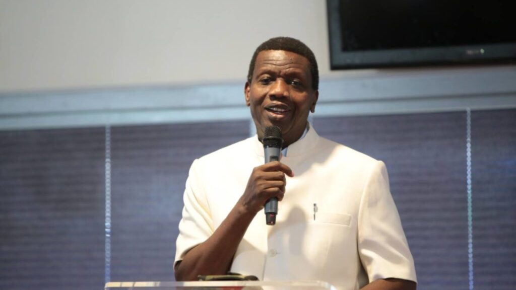 You don’t need gun for self-defence, Adeboye tells Christians