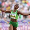 Buhari Praises ‘Golden Girl’ Tobi Amusan For Victory At World Athletics Championship