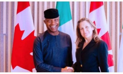 Nigeria, Canada Can Do Much More Together – Osinbajo