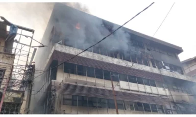 Goods Worth Millions Destroyed In Balogun Market Fire