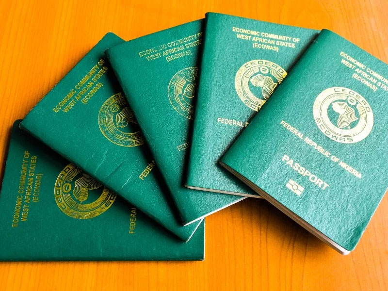 Nigerian passport falls by 38 places in global ranking