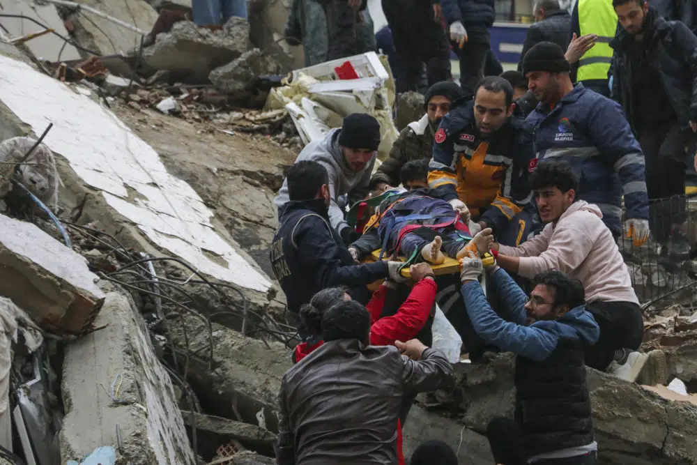 Powerful quake rocks Turkey and Syria, kills more than 1,300