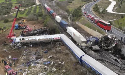Head-on train crash in Greece kills 36, injures at least 85