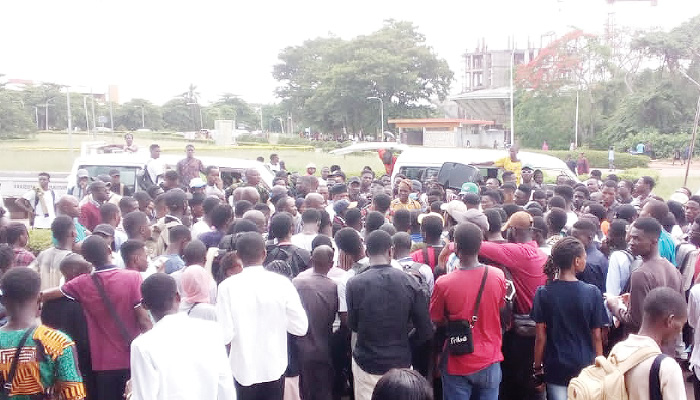 Police arrest two over OAU student’s death