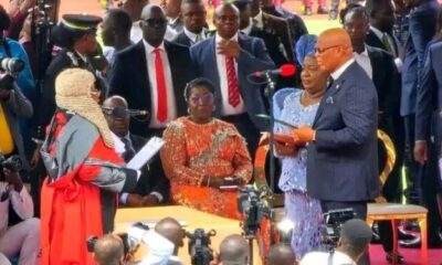 Akwa Ibom: Umo Eno takes oath of office, pledges to govern beyond party lines