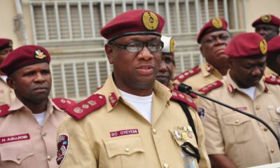 FRSC arrests 162,834 traffic offenders in six months