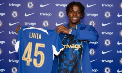 Chelsea sign 19-year-old Southampton midfielder, Lavia