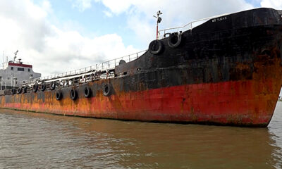 Navy Impounds Vessel With Illegally Refined Diesel In Port Harcourt