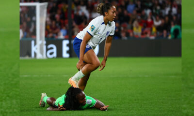 England’s Lauren James Banned Two Games For Stamping On Nigeria’s Alozie