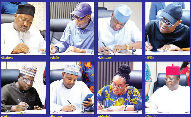 Ministers’ Swearing-In Ceremony Holds At Presidential Villa