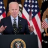 Biden brushes off House impeachment inquiry and says Republicans want to shut down the government